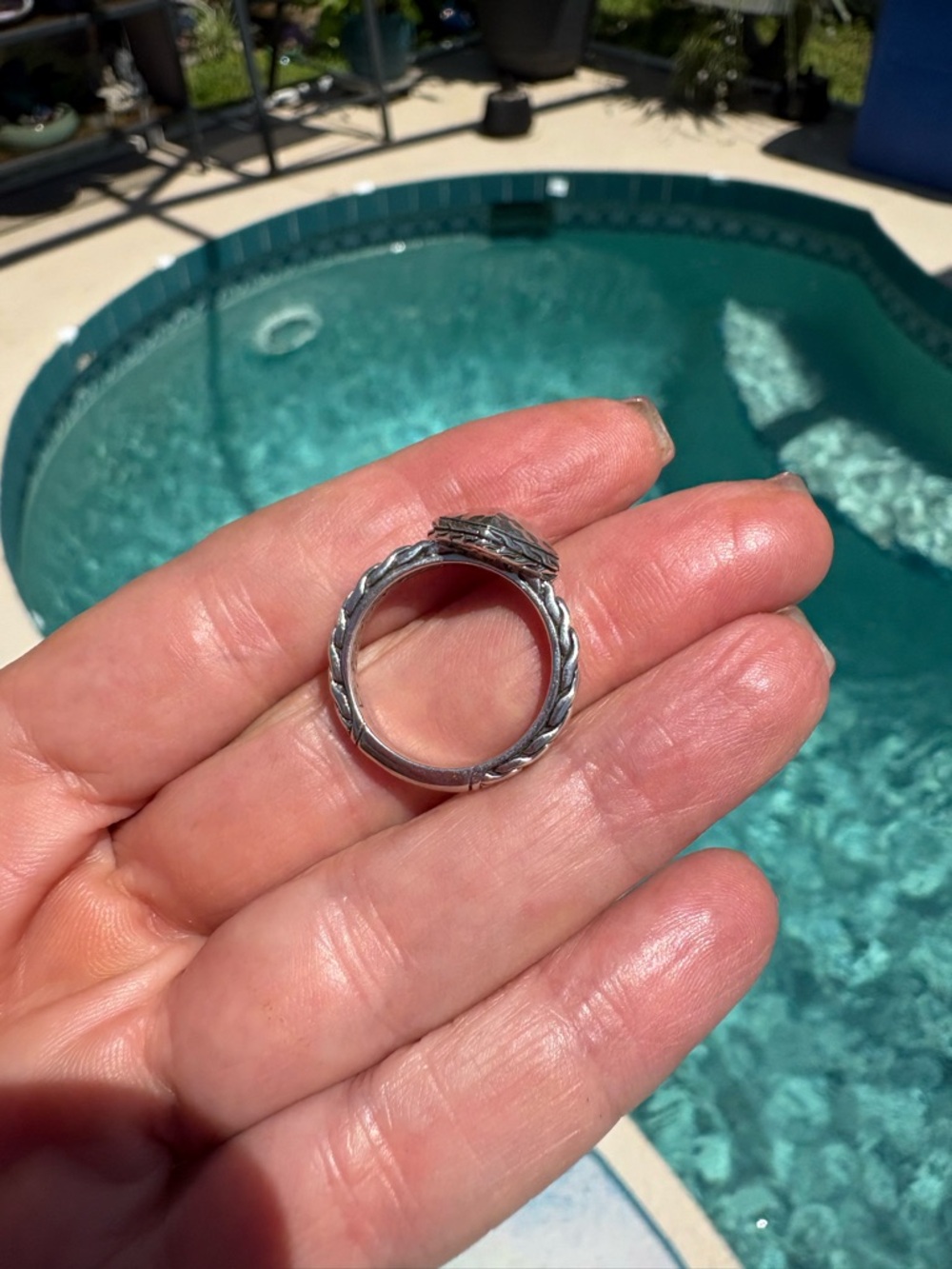 NWT, John Hardy Silver Pyramid Ring!! ๐ฉท๐๐ - Picture 9 of 13